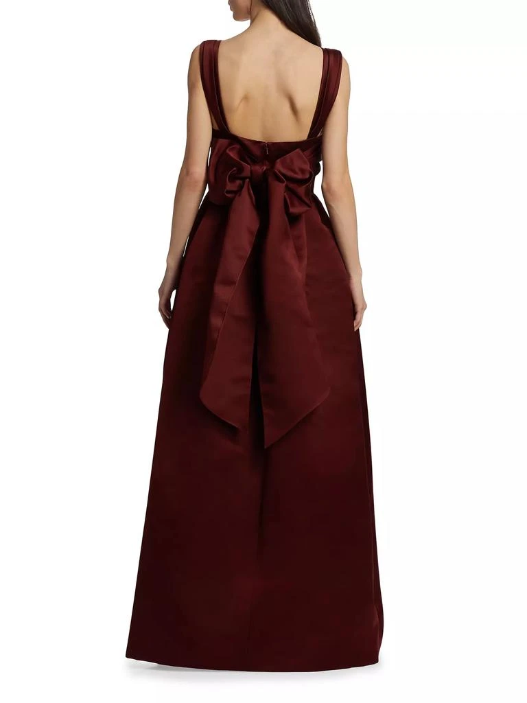 Adam Lippes Francesca Silk Cut-Out Gown 5