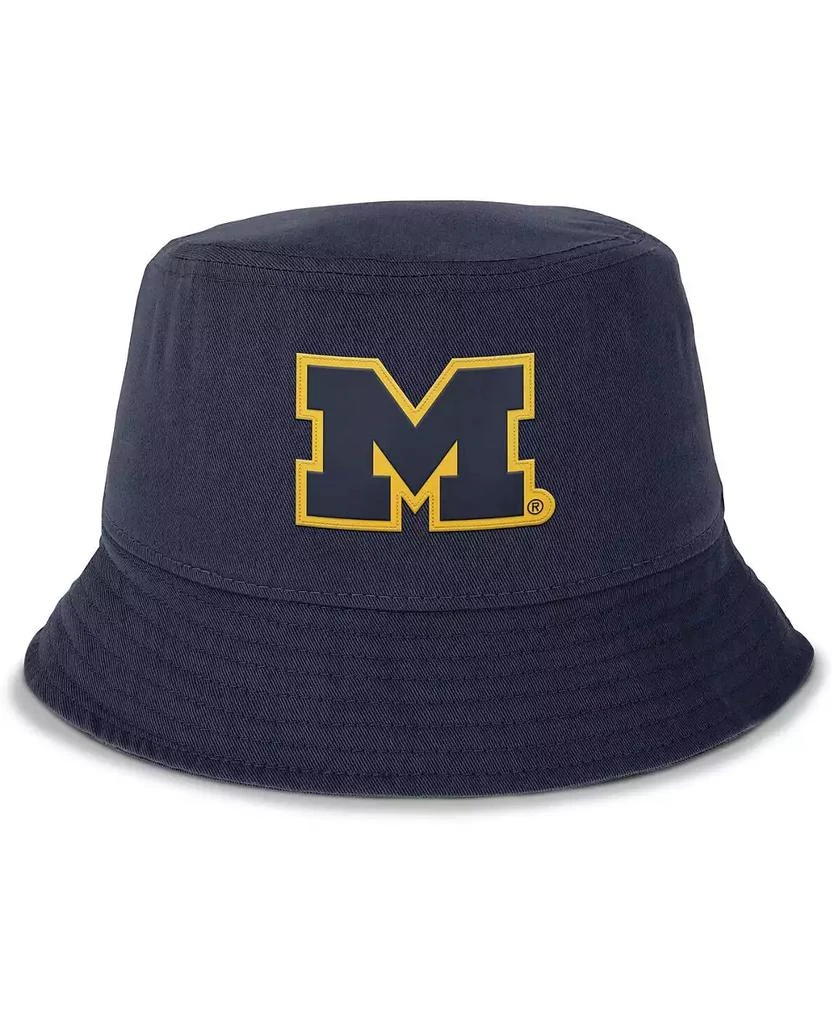 Jordan Men's Navy Michigan Wolverines Apex Bucket Hat 4
