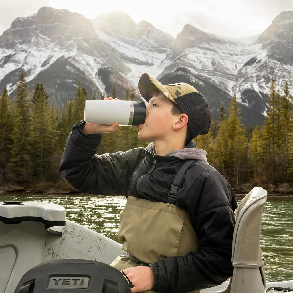 YETI YETI Rambler 8 oz Travel Bottle, Stainless Steel, Vacuum Insulated with Leakproof Commuter Cap, Black 4