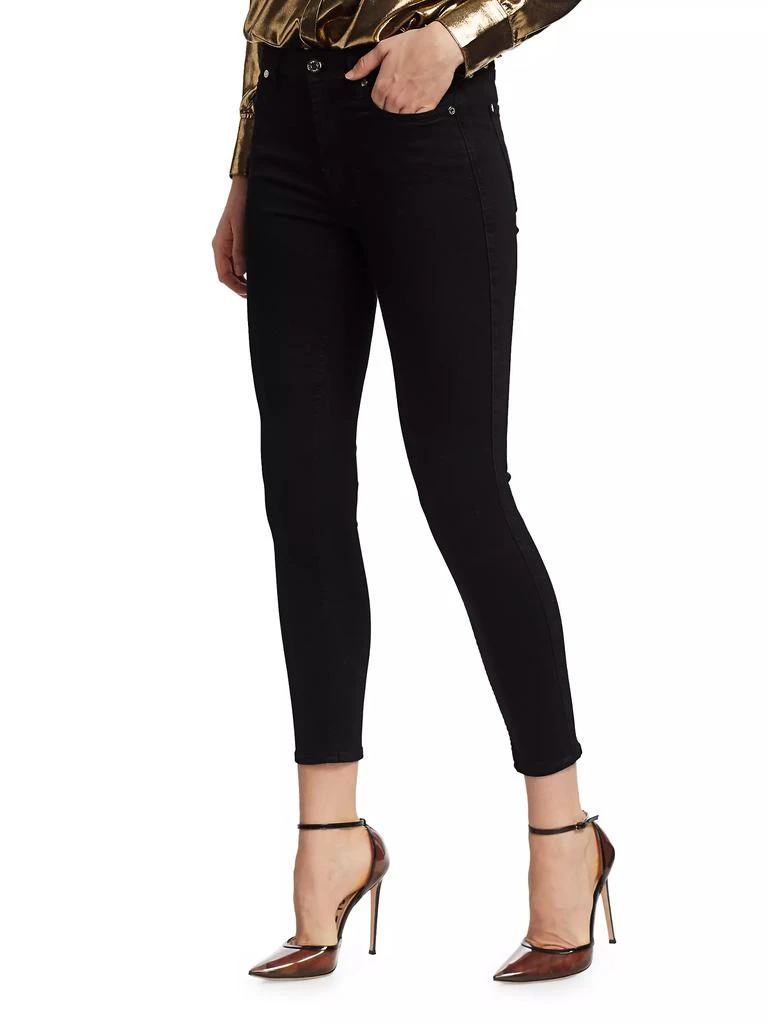 7 For All Mankind Mid-Rise Ankle Skinny Jeans 3