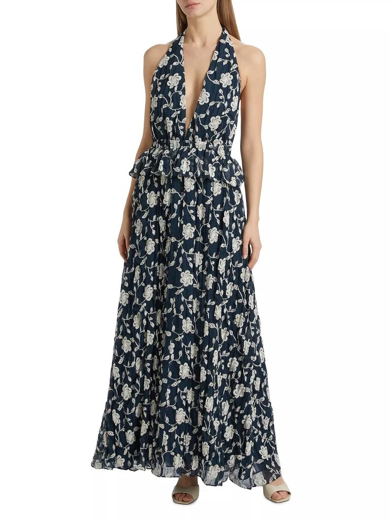 Ramy Brook Lily Genevieve Floral Maxi Dress 3