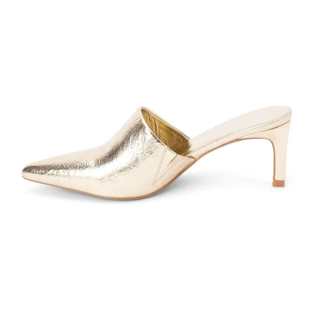 BEACH by Matisse Garret Metallic Pointed Toe Mules 3