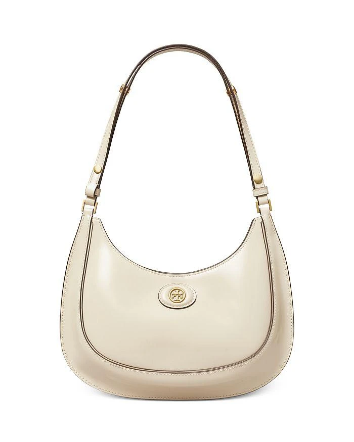 Tory Burch Robinson Spazzolato Leather Convertible Crescent Bag 1