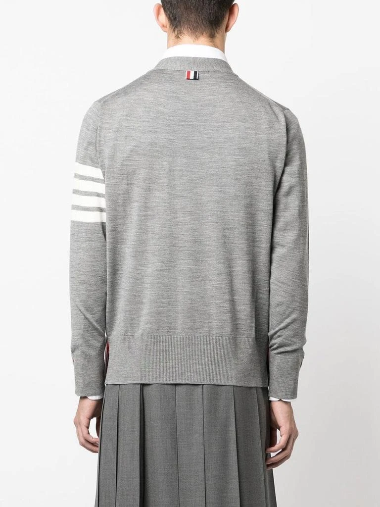 Thom Browne THOM BROWNE - 4bar Wool Cardigan 1