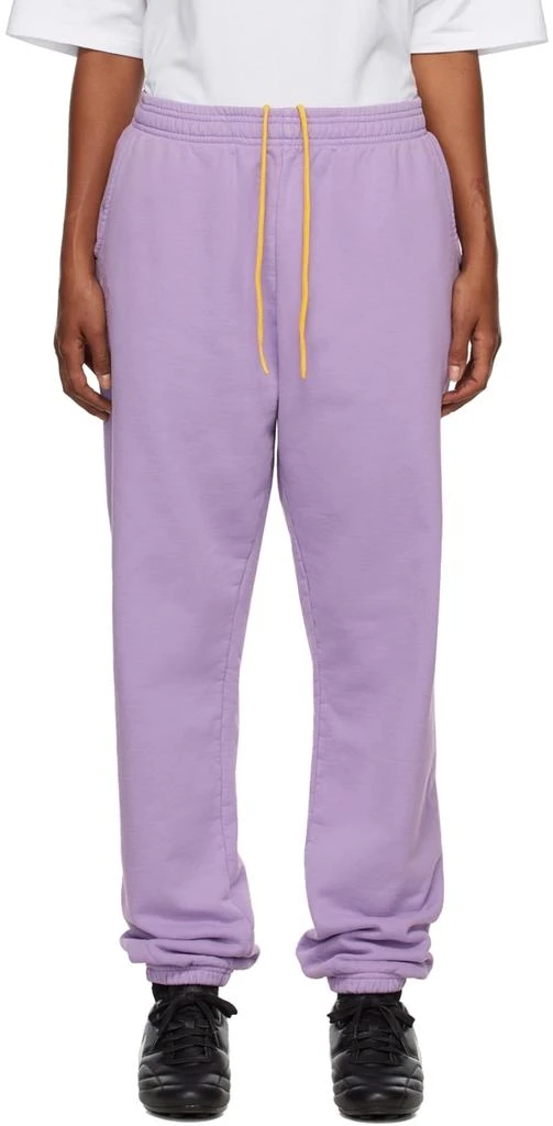 Drew House SSENSE Exclusive Purple 'The OG House' Lounge Pants 1