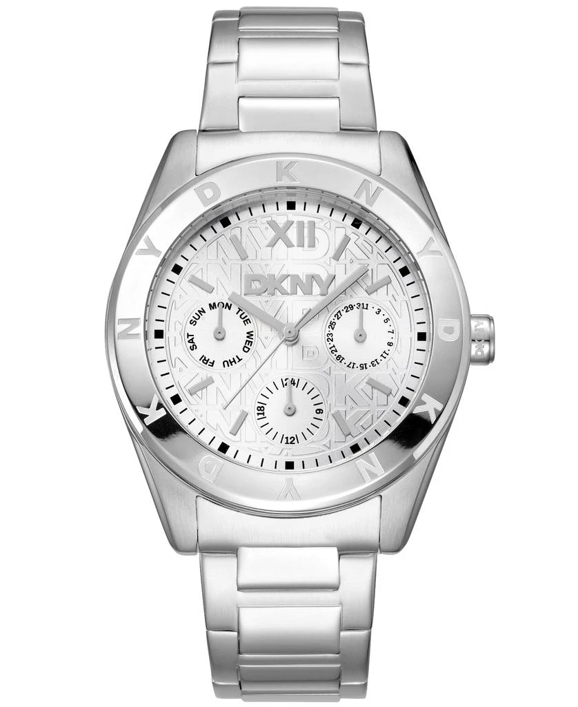 DKNY ACTIVE Chambers Multi Function Silver Womens Watch  display picture 1