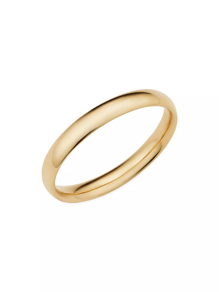 Oradina 14K Yellow Gold Forever Band Ring