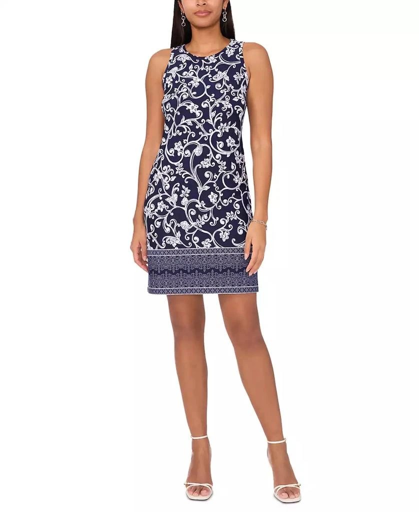 MSK Petite Printed Shift Dress 1