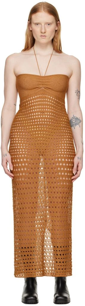 Gimaguas Brown Marula Maxi Dress 1