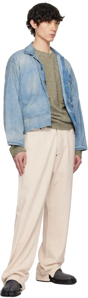 MAISON MARGIELA Gray Tabi County Loafers 5