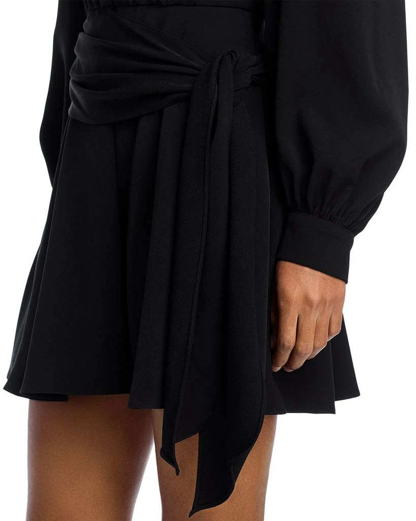 Black Halo Russel Draped Dress 6