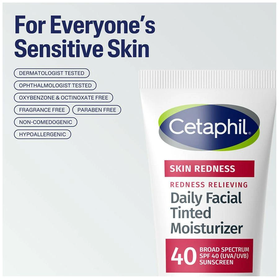 Cetaphil Redness Relieving Daily Facial Moisturizer SPF 40 8