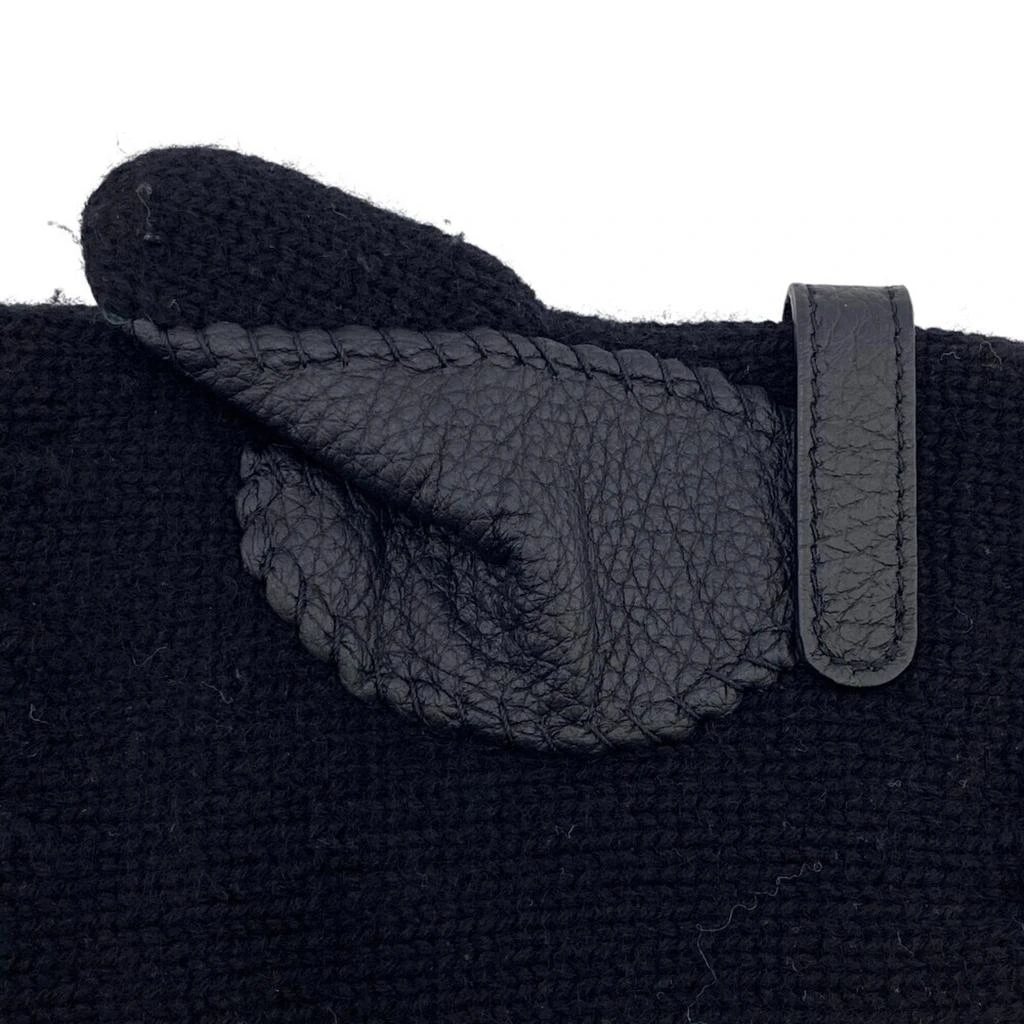 Hermes Cashmere Leather Warm Gloves (Pre-Owned) 4