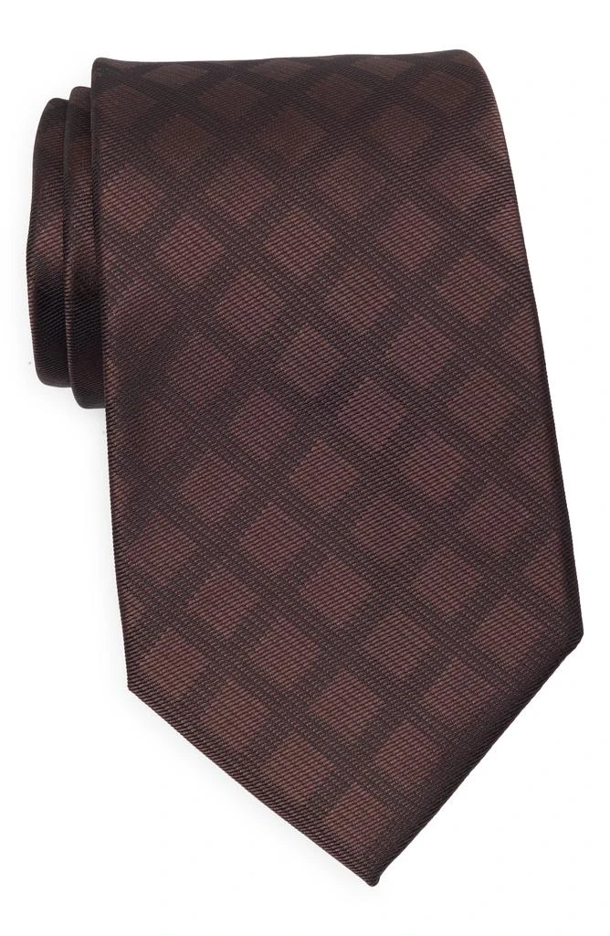 Calvin Klein Travis Grid Print Tie