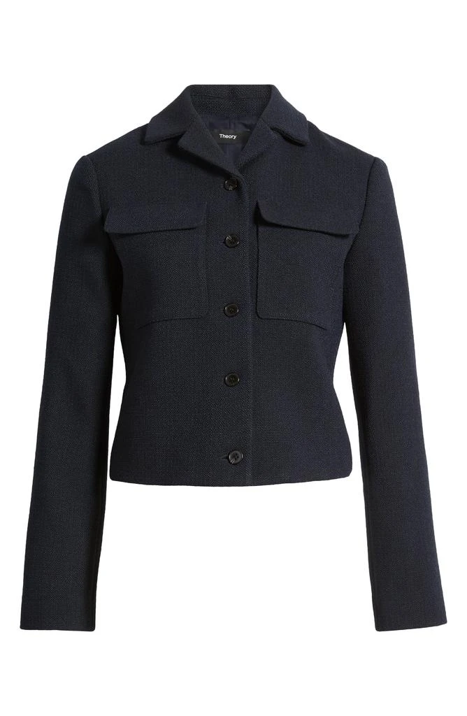 Theory Crop Utility Jacket 6