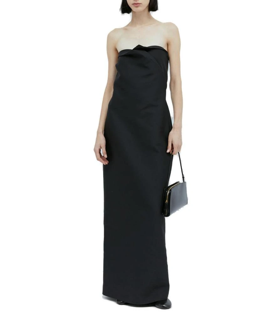 The Row The Row Bardon Strapless Dress 3