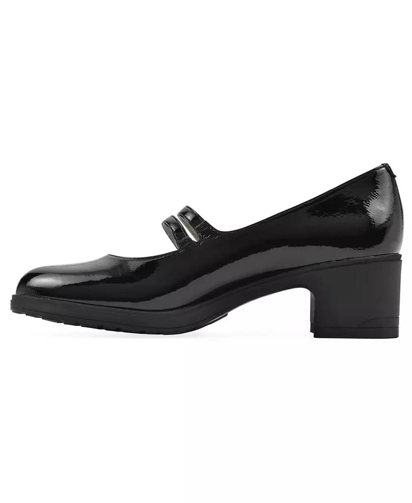 White Mountain Women's Hunta Mary Jane Style Block Heel Pumps 11