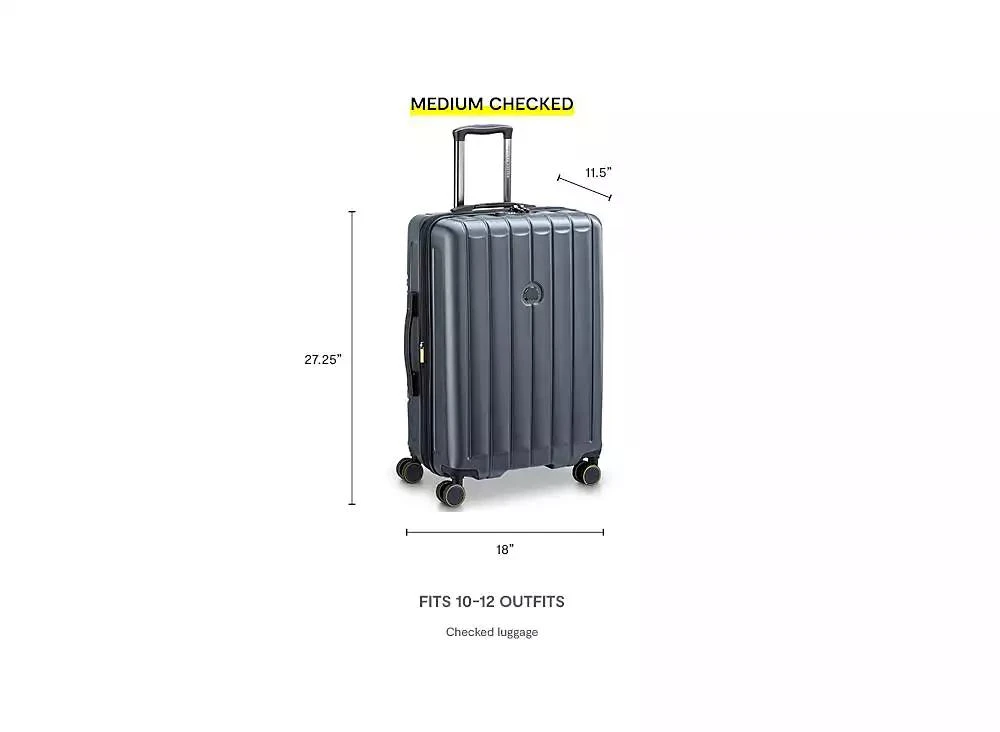 Delsey Paris Shadow 6.0 Expandable 25" Spinner Luggage 10