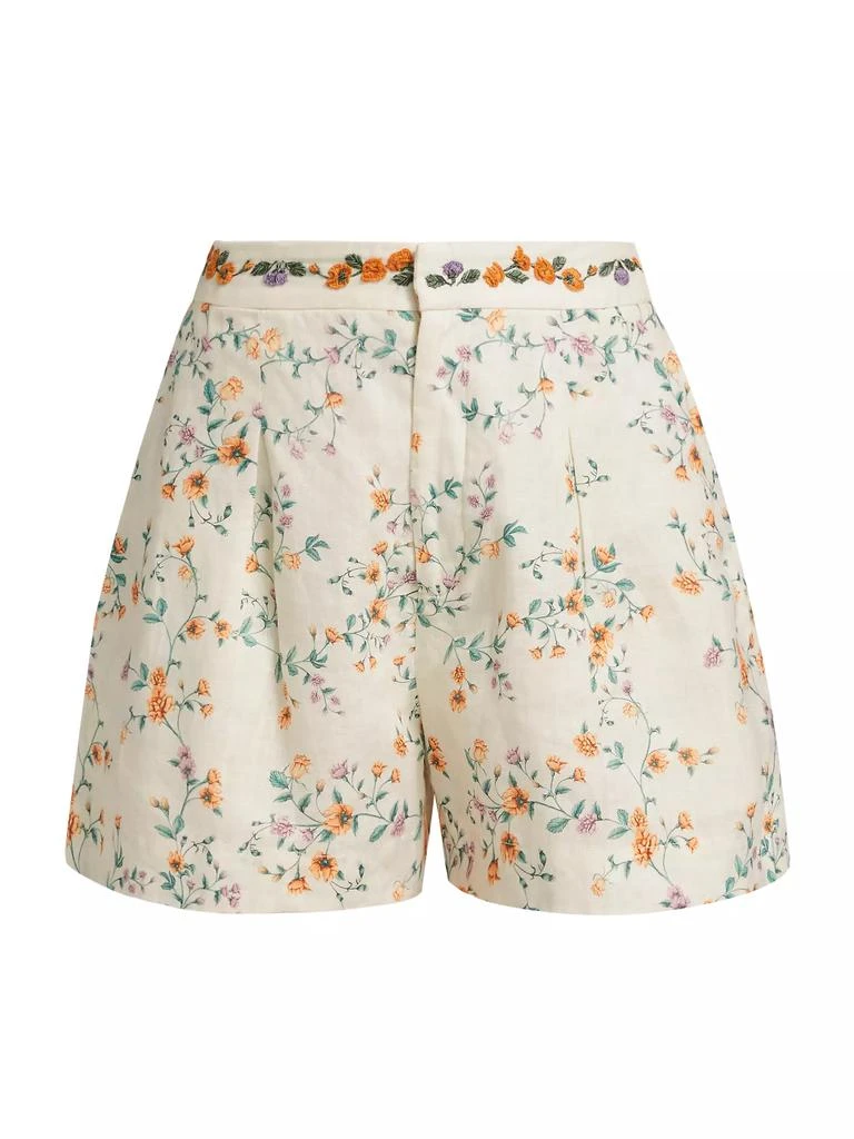 Agua by Agua Bendita Maratea Chinesis Linen Shorts 1