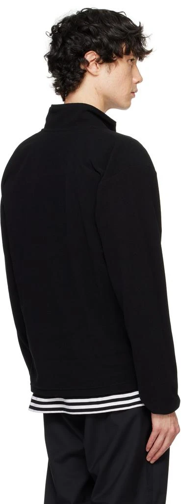 Goldwin Black POLARTEC Power Stretch Half Zip Sweatshirt 3