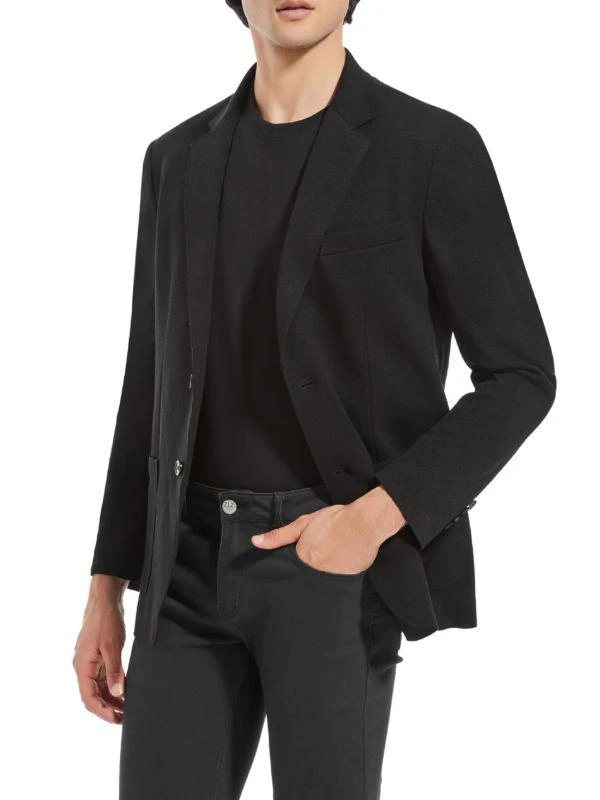 Lucky Brand Solid Slim-Fit Blazer 1