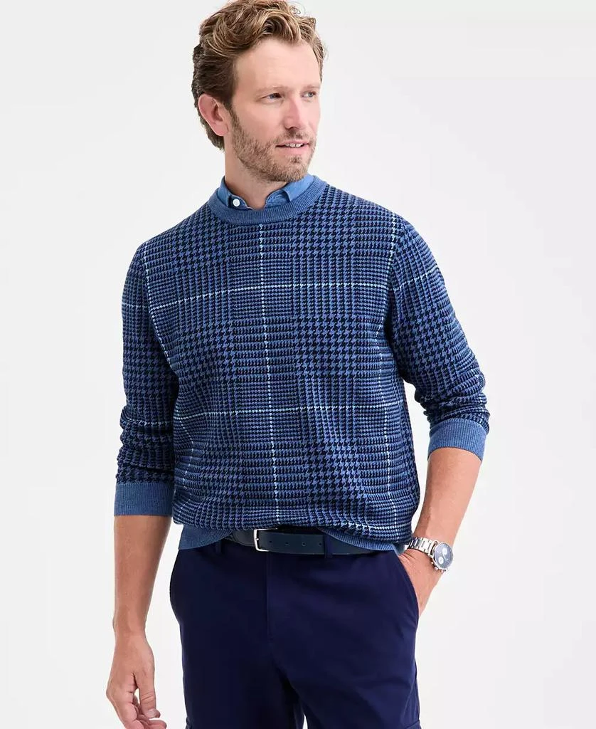 Club Room Men's Glen Plaid Sweater, Macy's Exclusive 1