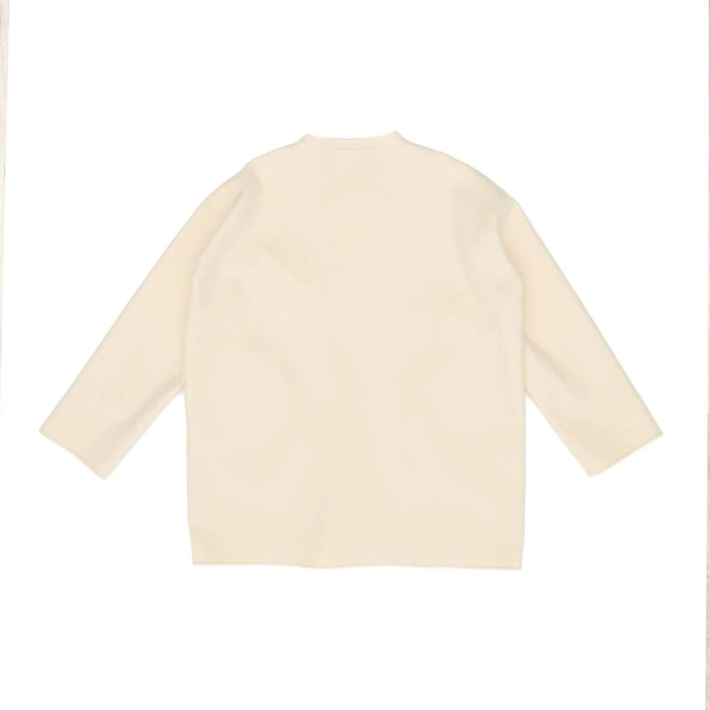 Jil Sander Jil Sander Long-Sleeved V-Neck Top 2