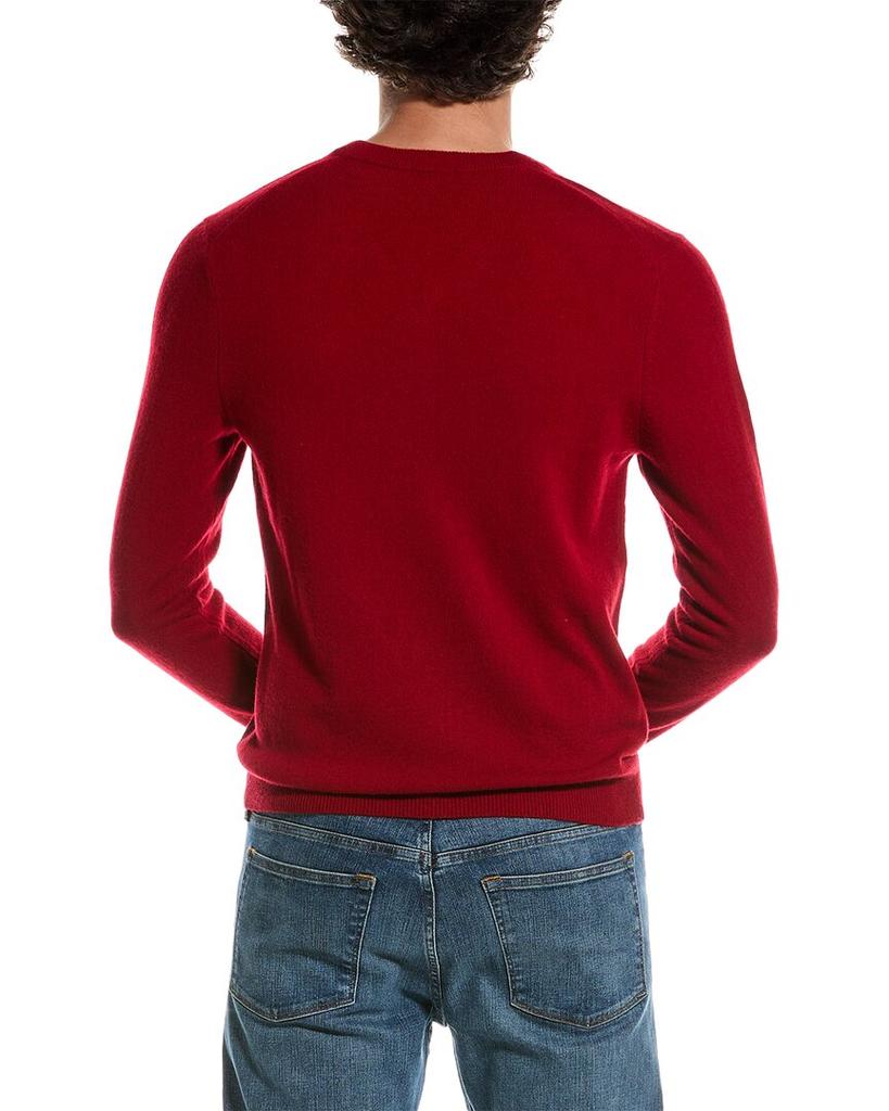 Qi Cashmere Solid Cashmere V-Neck Sweater