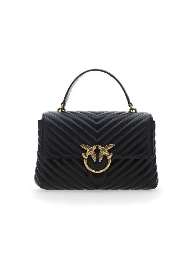 PINKO Pinko Classic Lady Love Chevron Puffer Tote Bag 1