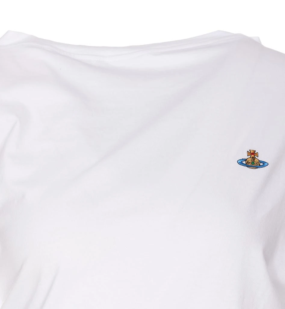 Vivienne Westwood Vivienne Westwood Orb Embroidered One-Shoulder Top 3