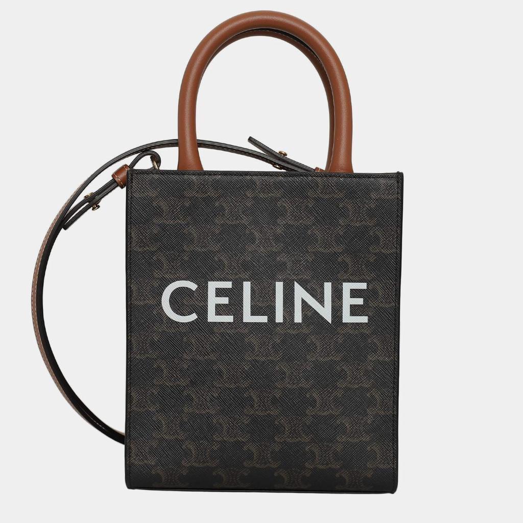Celine Celine Triomphe Mini Cabas Vertical Bag
