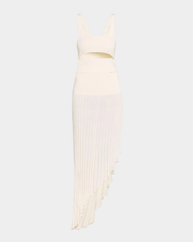 Christopher Esber Slash Asymmetric Midi Tank Dress 1