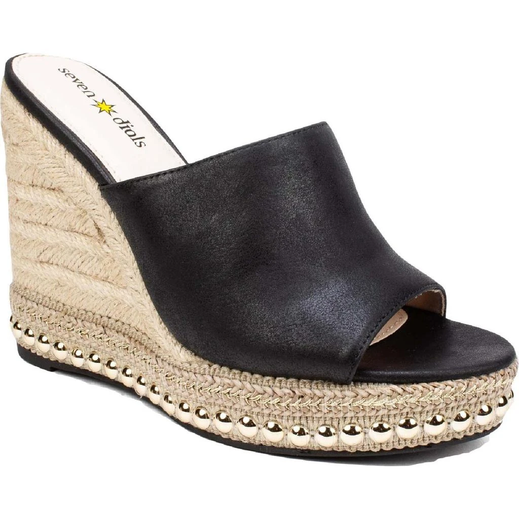 Seven Dials Womens Wedge Platform Espadrilles 4