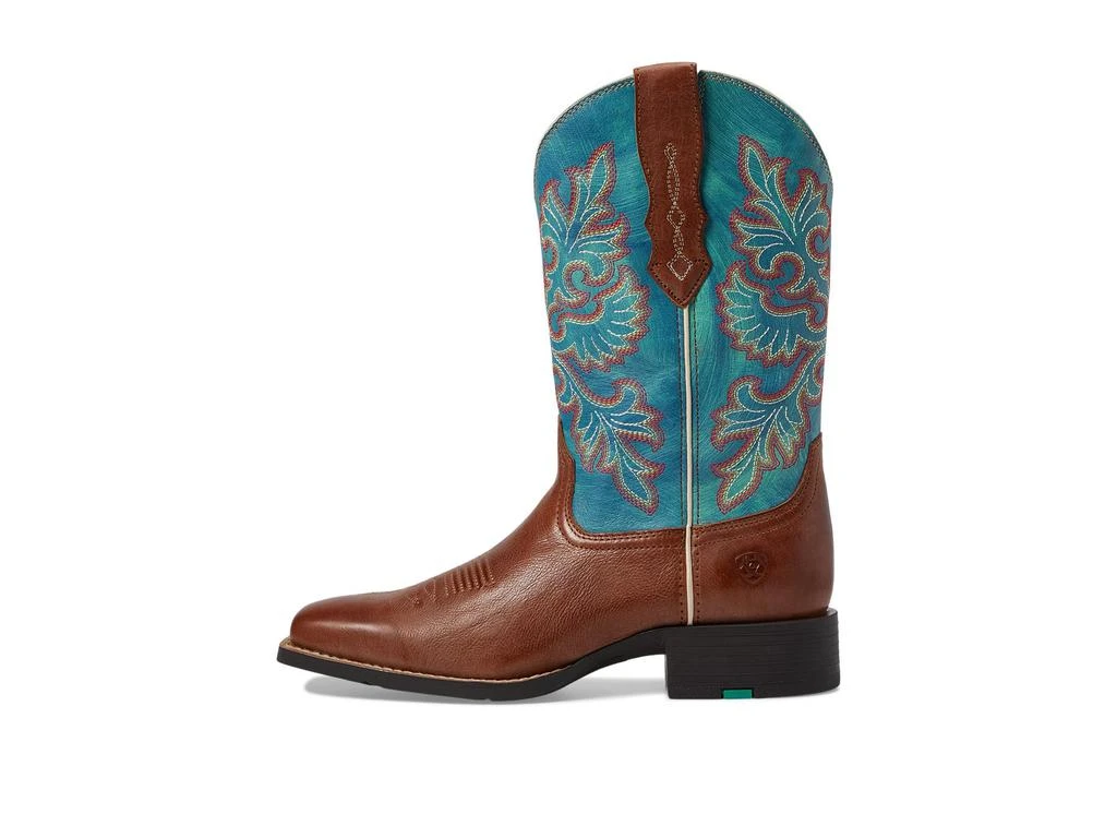 Ariat Round Up Wide Square Toe StretchFit Western Boot 4