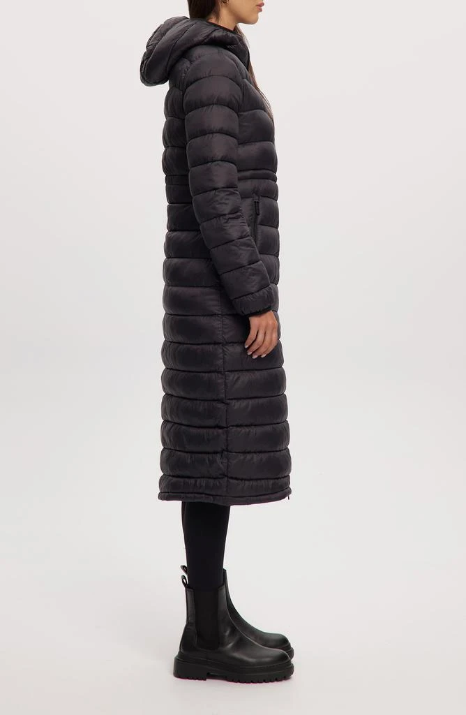 NOIZE Ivy Lightweight Long Puffer Coat 3