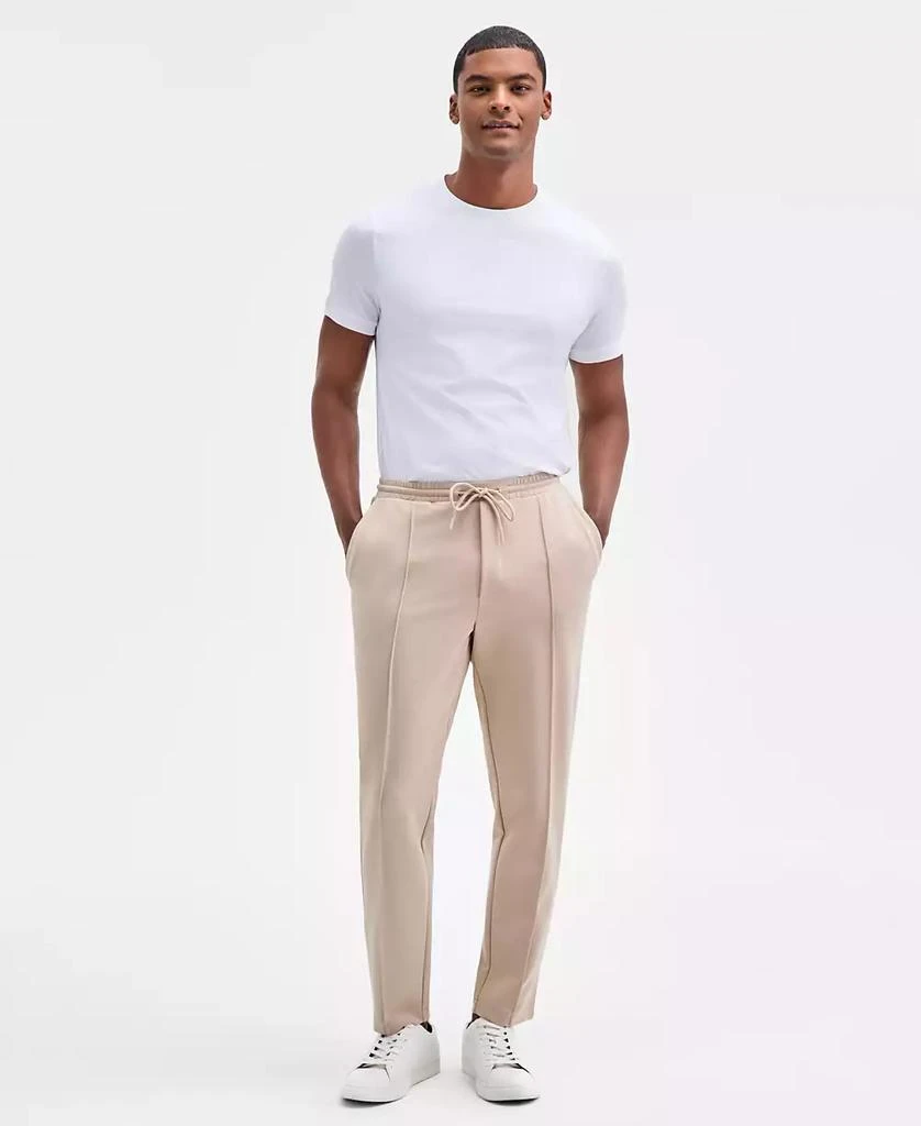 Men's Alfatech Regular-Fit Compact Textured Ponte-Knit Pants