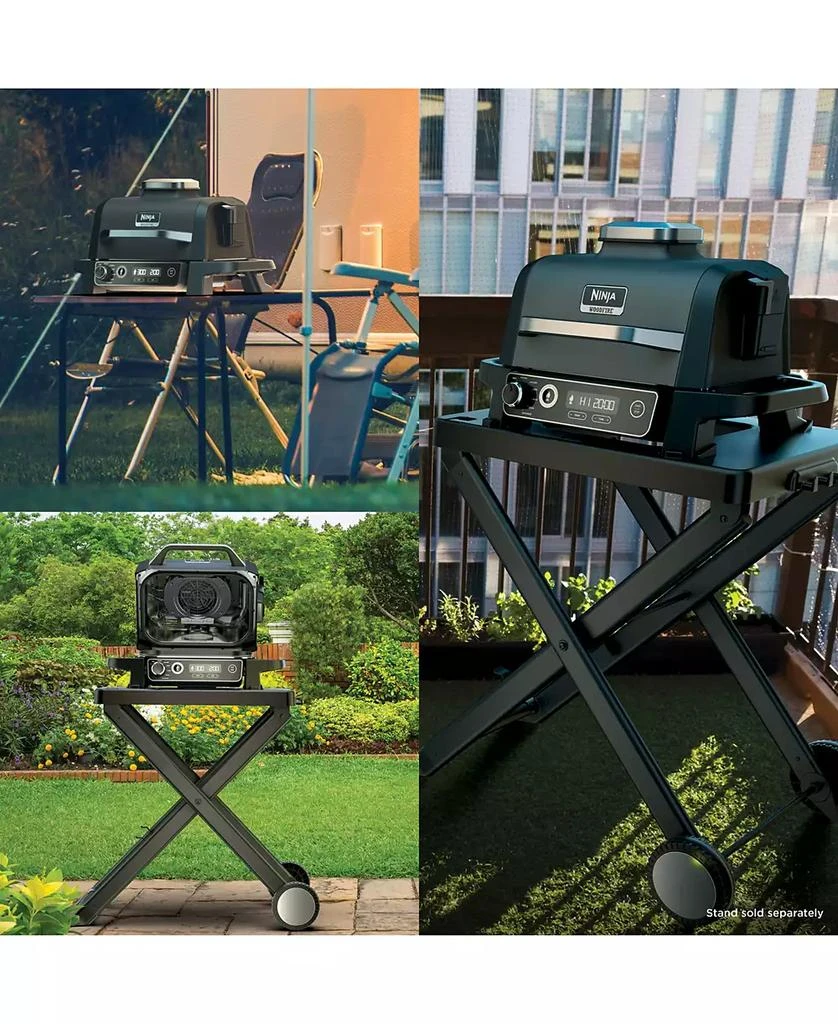 Ninja Woodfire Outdoor Grill & Smoker, 7-in-1 Master Grill, BBQ Smoker and Air Fryer with Woodfire Technology - OG701 16