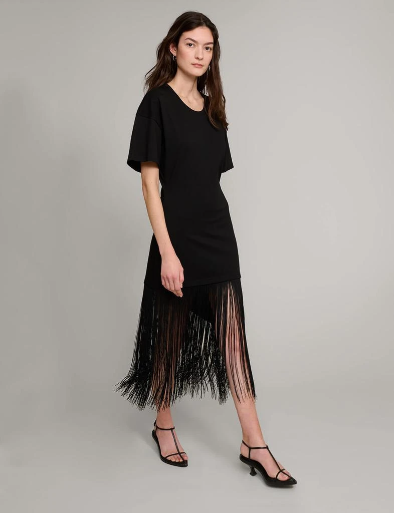 Pixie Market Fringe Cotton Tee Dress 3
