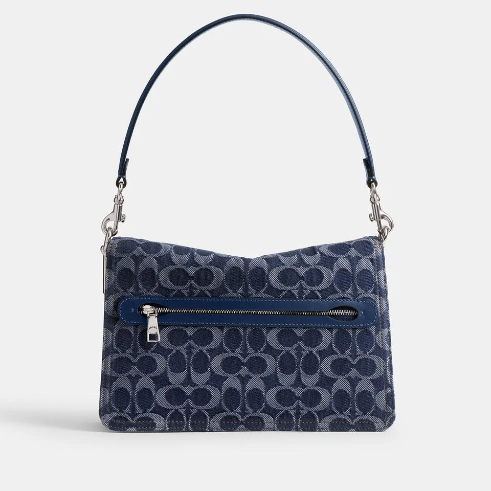 Coach Coach Washed Chain Tabby Denim Shoulder Bag 3