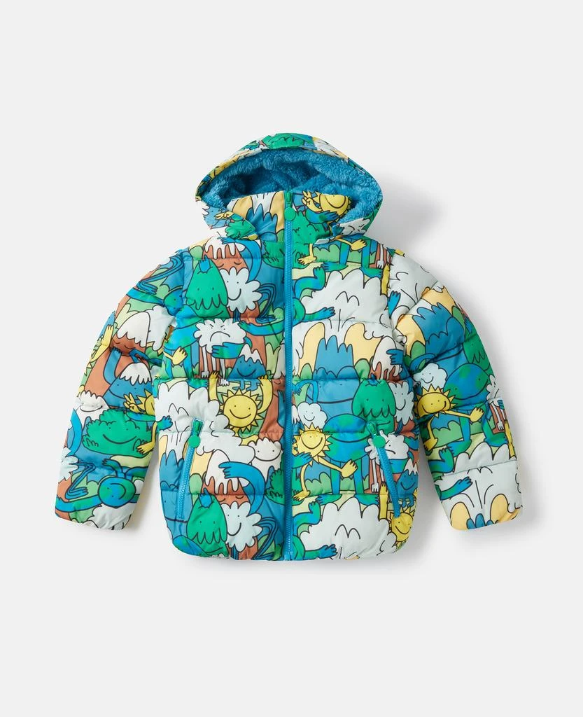 Stella McCartney Stella McCartney - Earth Friends Print Raincoat, , Size: 8