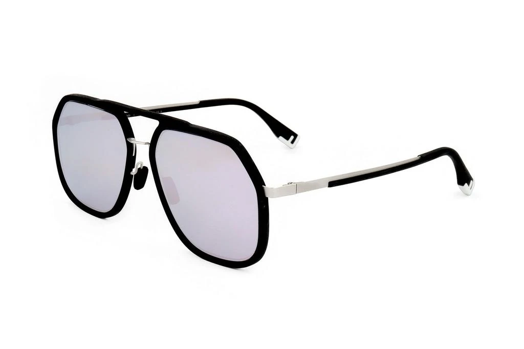 Fendi Eyewear Fendi Eyewear Pilot Frame Sunglasses 2