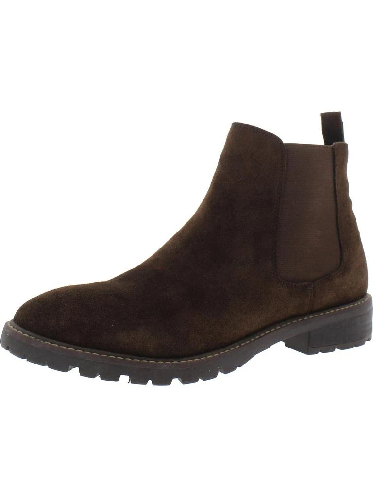 Steve Madden Leopold Womens Padded Insole Round Toe Chelsea Boots 5