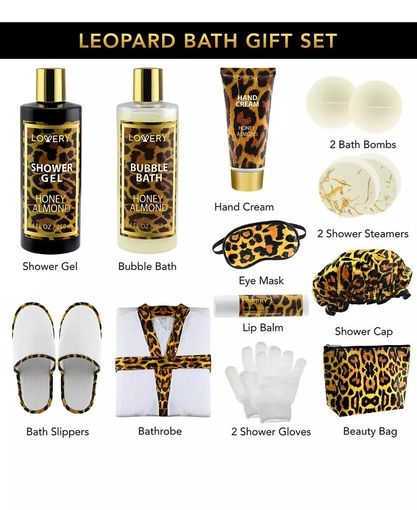 Lovery 17-Pc. Honey Almond Bath & Body Gift Set, Created for Macy's 3