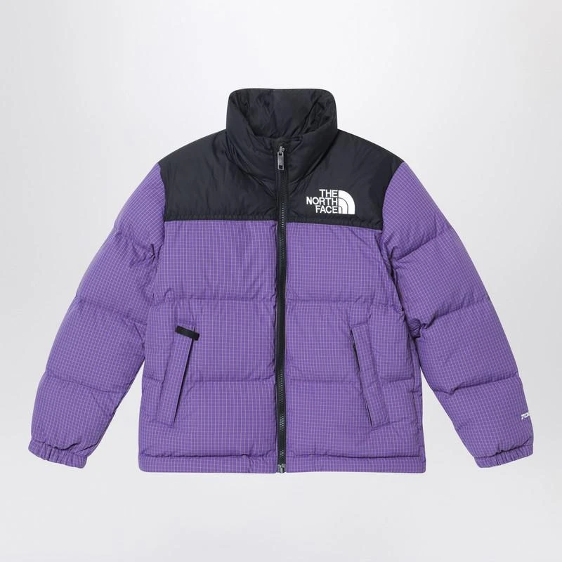 The North Face Retro Nuptse 1996 black/purple down jacket 1