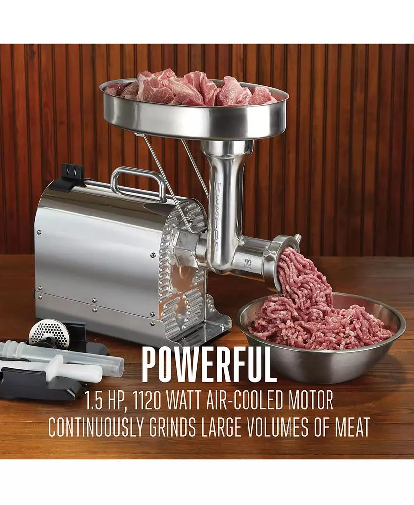 Hamilton Beach Pro Series 22 Meat Grinder with Sausage Stuffer Kit 3