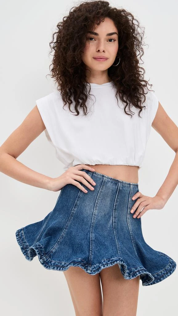 MSGM Denim Mini Skirt 5