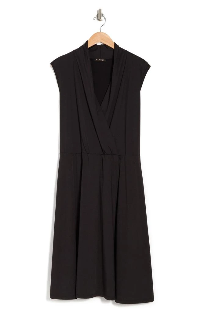 Love by Design Prescott Fit & Flare Belted Knee Length Dress 3