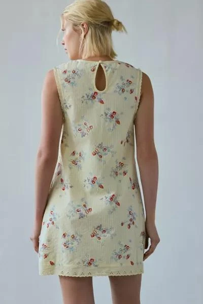 Kimchi Blue Kimchi Blue Delaney Sleeveless Lace-Trim Shift Mini Dress 6