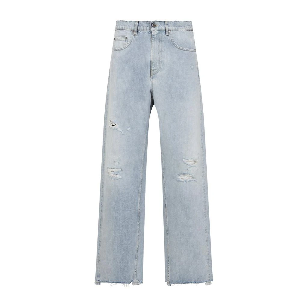 Golden Goose Golden Goose Deluxe Brand Straight-Leg Distressed Jeans 1