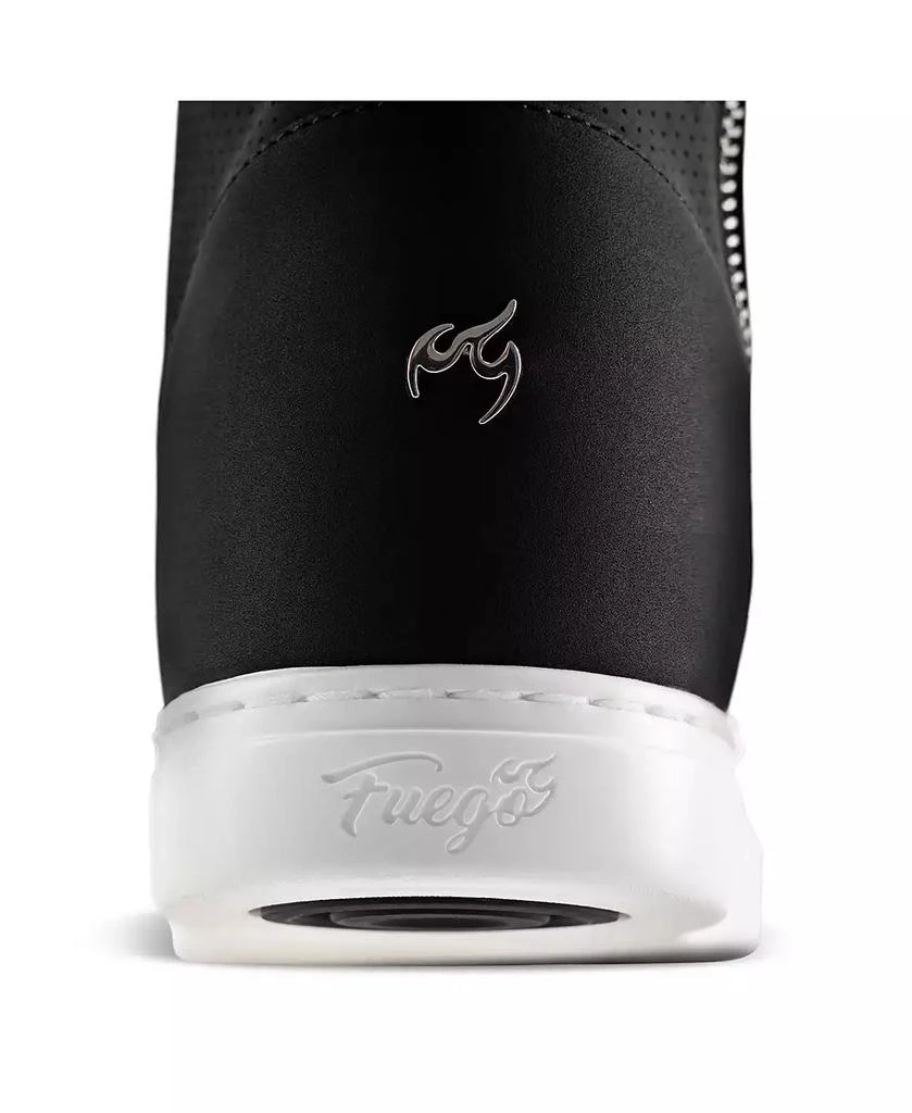 Fuego Kids Black Wedge Sneaker 5